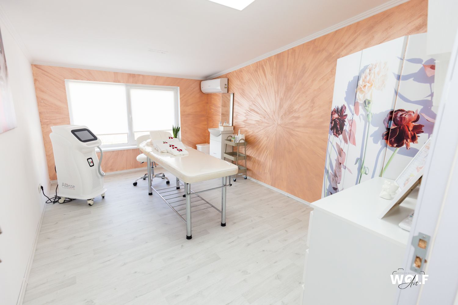 The laser room